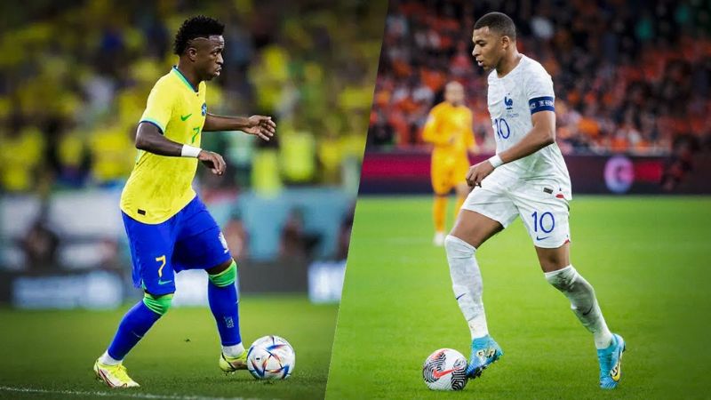 Kylian Mbappé và Vinicius Junior đối đầu tại Real Madrid